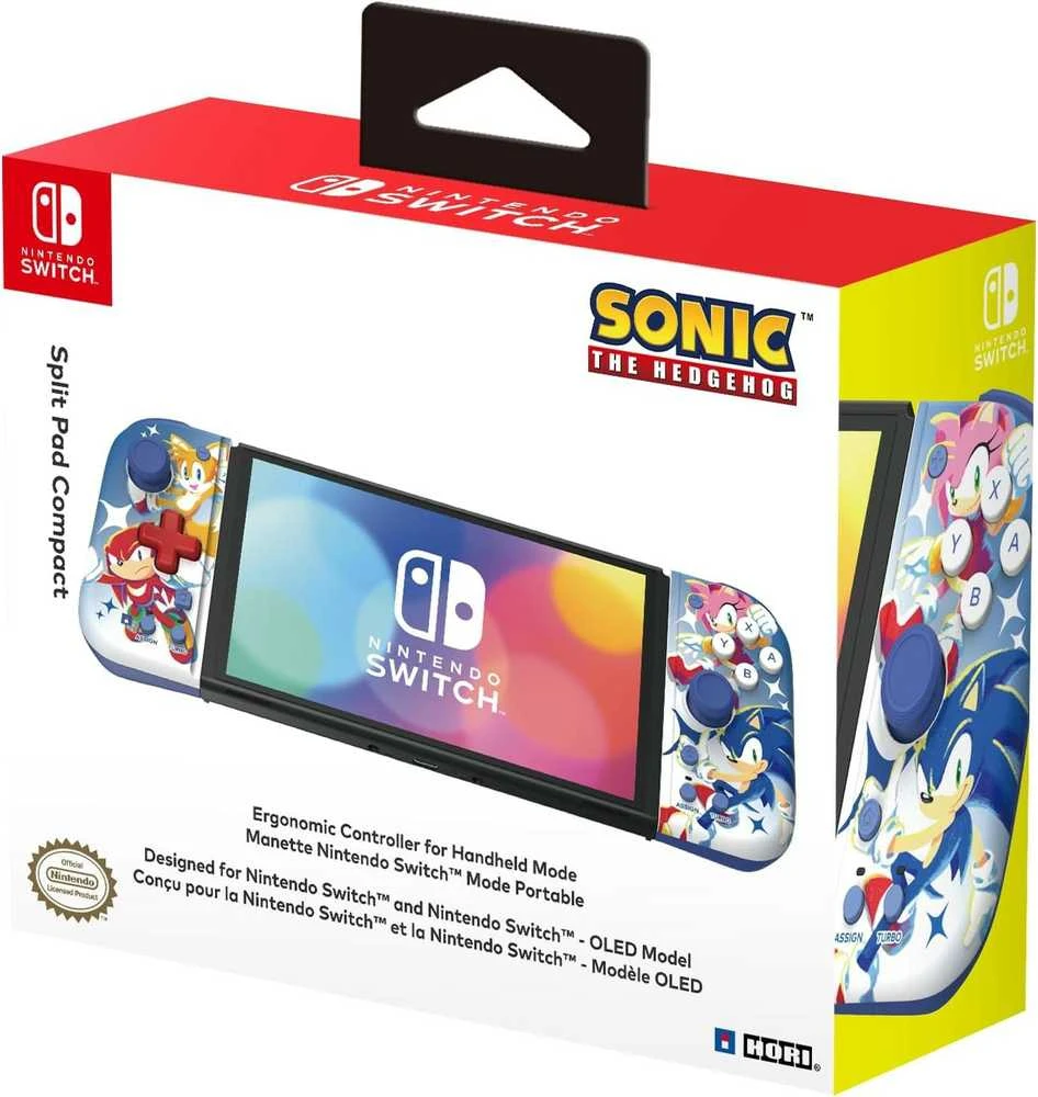 „HORI Nintendo Switch Split Pad Compact“ (SONIC & FRIENDS)