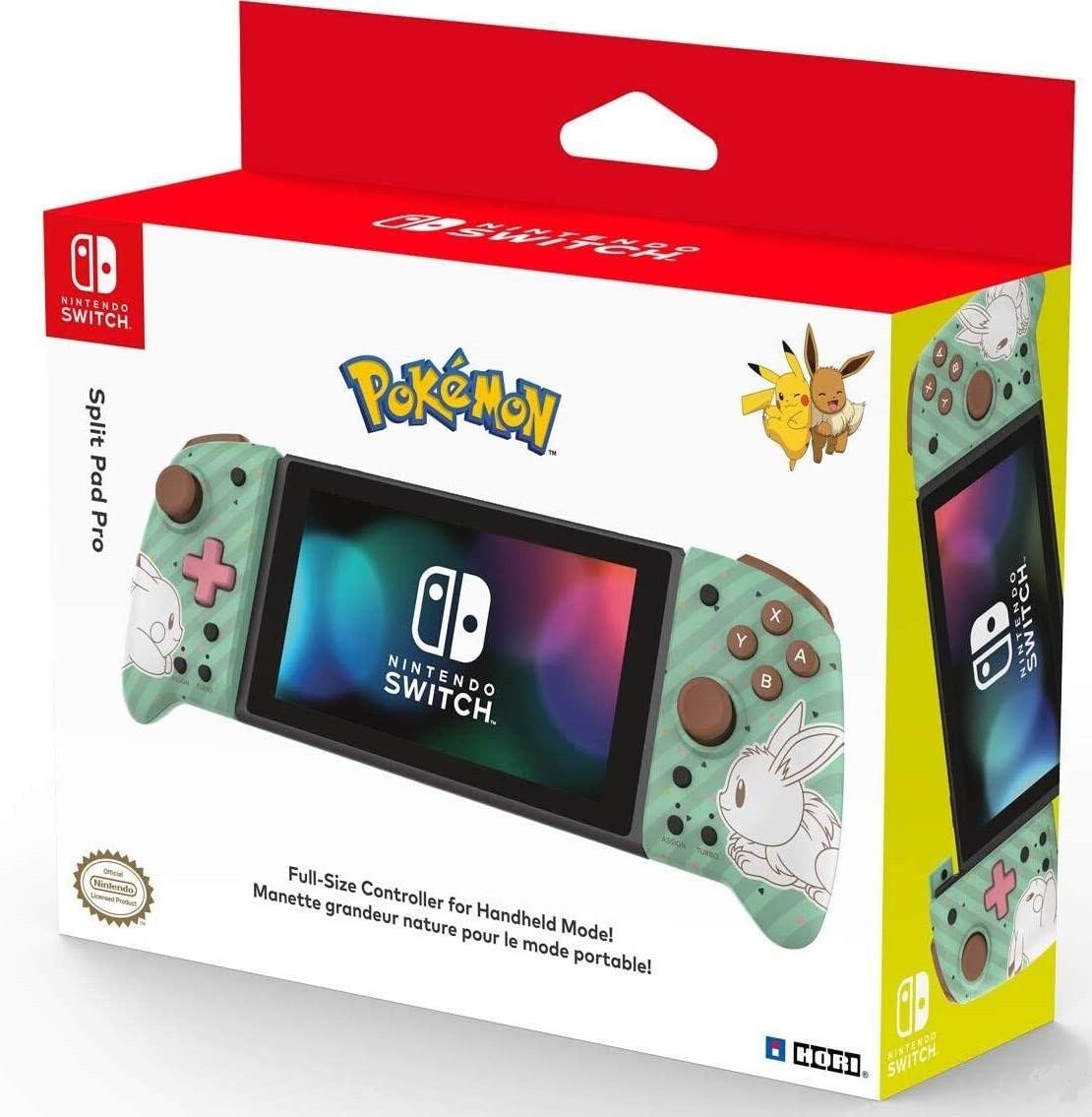 „HORI Nintendo Switch Split Pad Pro“ („Pikachu“ ir „Eevee“)