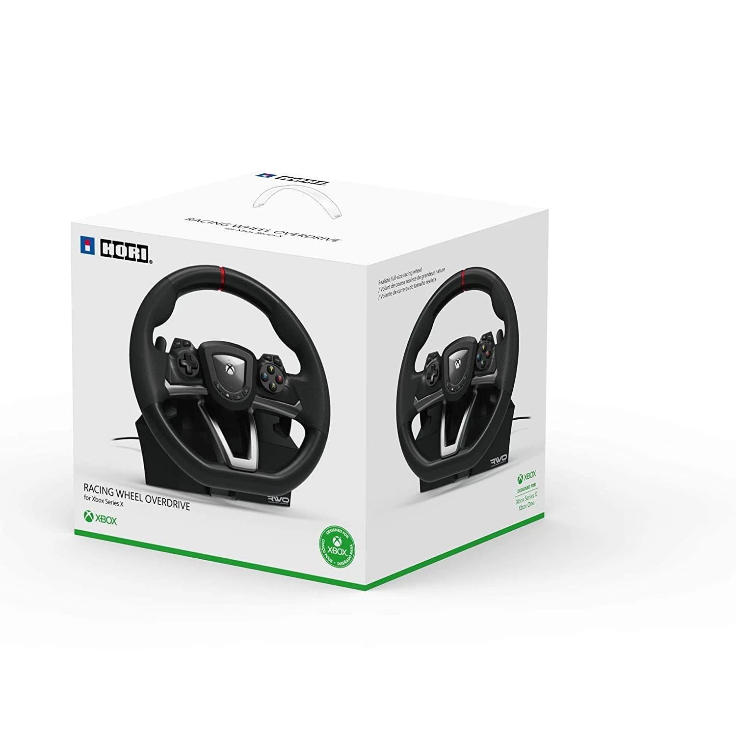 HORI RWO Overdrive vairas Licencijuota Microsoft| „XBOX“ serija X|S, „XBOX One“ ir „Windows 10“.