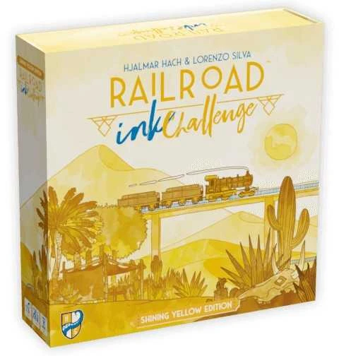 Horrible Guild Railroad Ink Challenge: Shining Geltona Edition