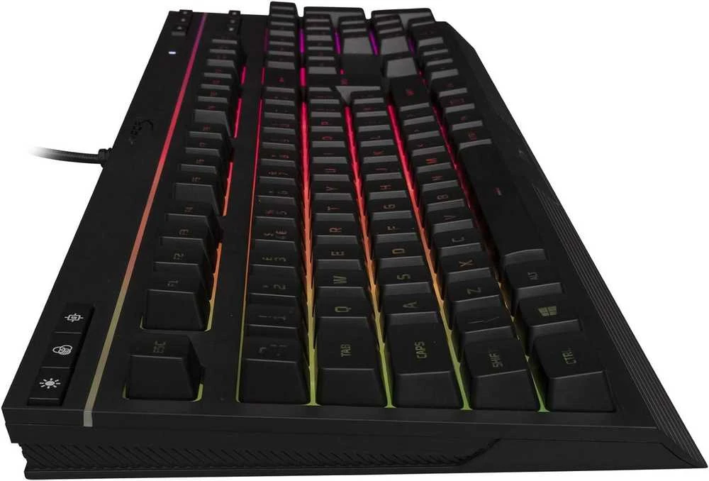 HyperX Alloy Core RGB Membraninė žaidimų klaviatūra, US išdėstymas, su pašvietimu