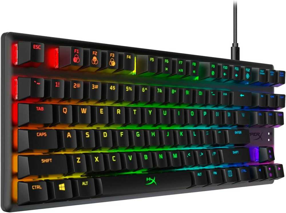 hyperX ALLOY ORIGINS CORE＋PULSEFIRE CORE Alloy Origins Core Tenkeyless Mechanical Gaming Keyboard