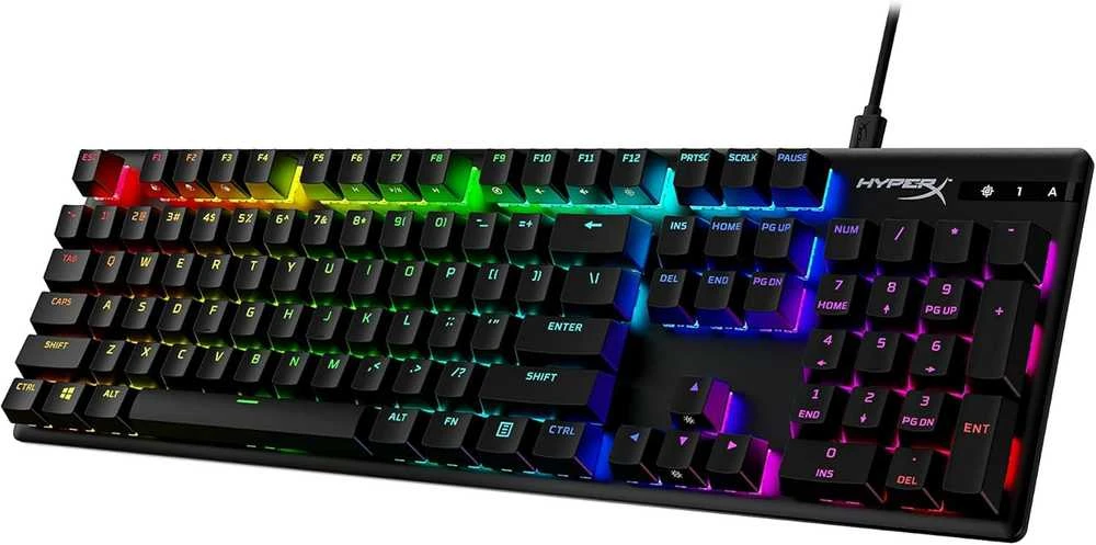 HyperX Alloy Origins PBT HX Blue - mechaninė žaidimų klaviatūra