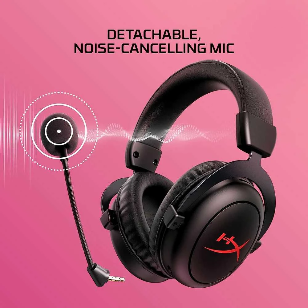 HyperX Cloud II Core belaidės žaidimų ausinės su mikrofonu PC