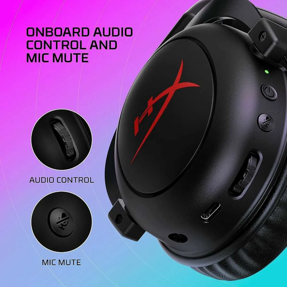 HyperX Cloud II Core belaidės žaidimų ausinės su mikrofonu PC