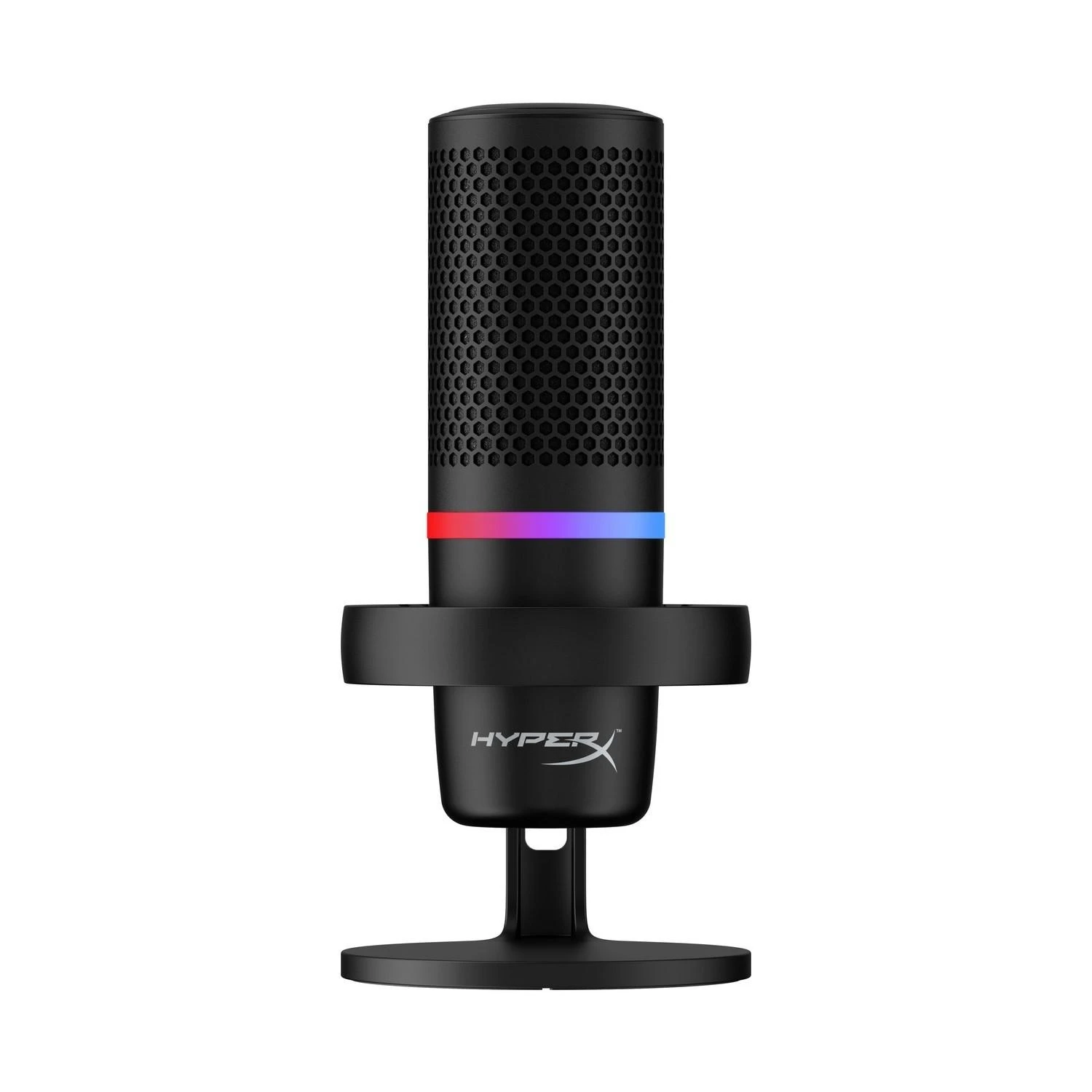 HyperX DuoCast USB mikrofonas, juodas