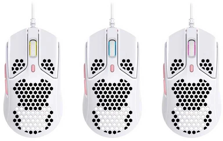 HyperX Pulsefire Haste žaidimų pelė, Balta