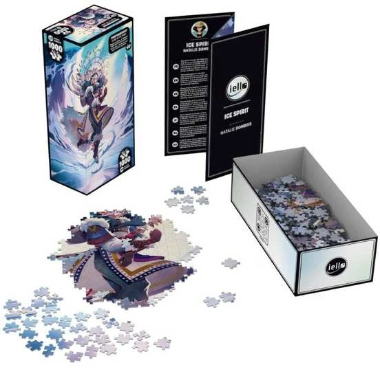 Iello Dėlionė Twist - Glow In The Dark: Ice Spirit (1000 pieces)