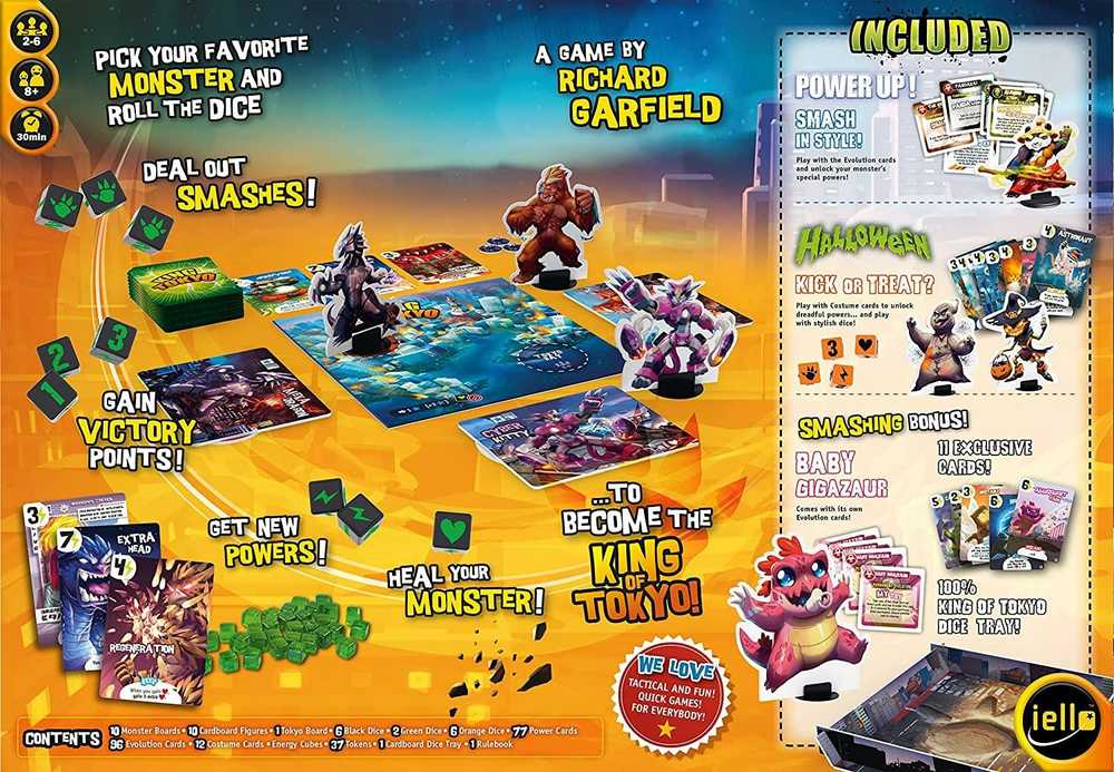 Iello King of Tokyo: Monster Box