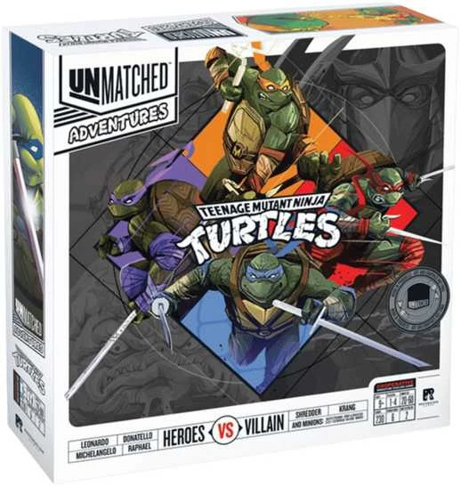 Iello Unmatched Adventures: Teenage Mutant Ninja Turtles