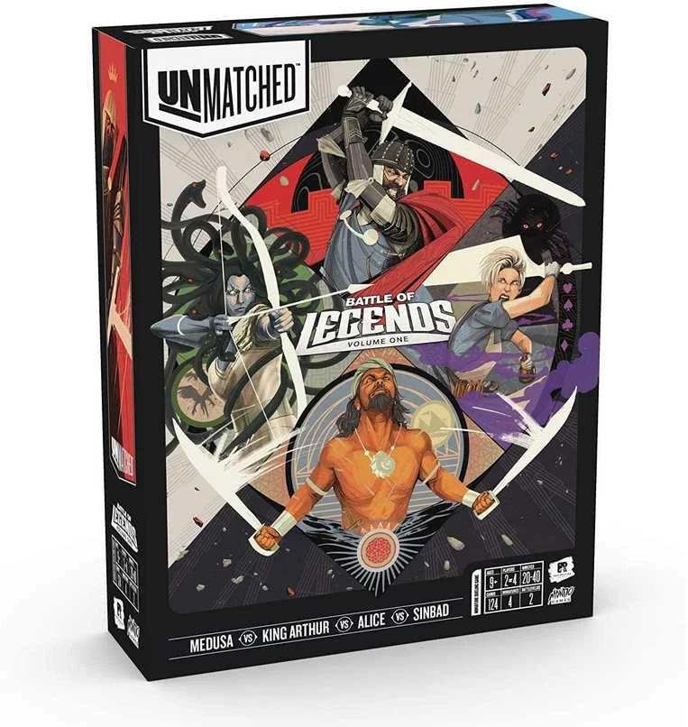 Iello Unmatched: Battle of Legends, Volume One