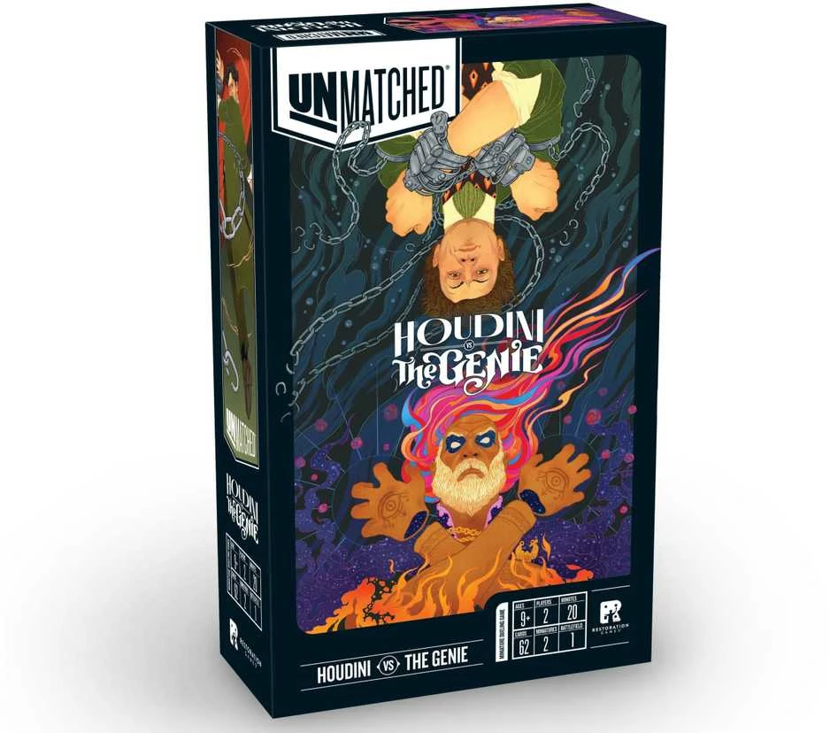 Iello Unmatched: Houdini vs. The Genie