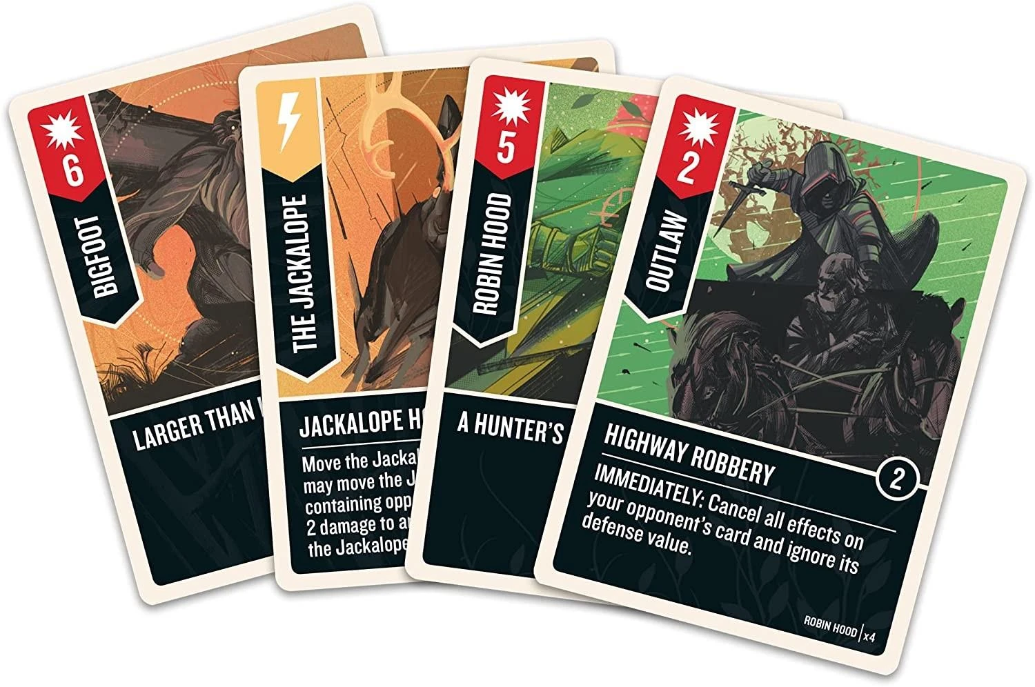 Iello Unmatched: Robin Hood vs. Bigfoot