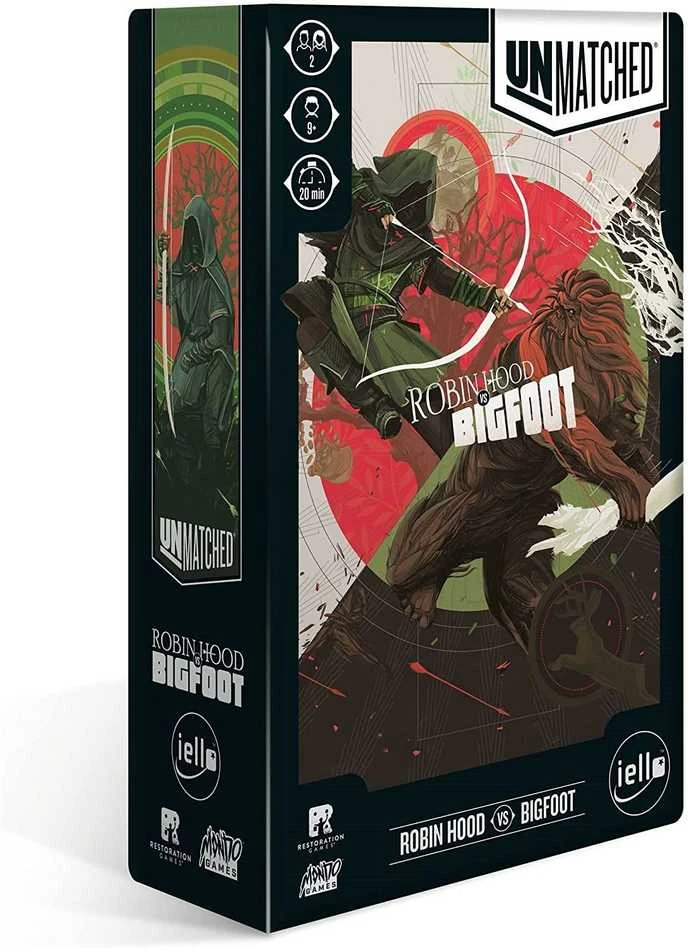 Iello Unmatched: Robin Hood vs. Bigfoot