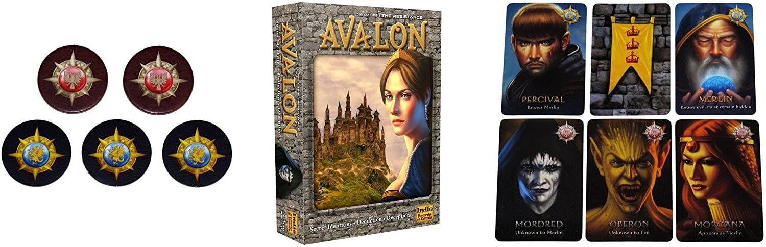 Enigma Indie lentos kortelės Atsparumas: Avalon