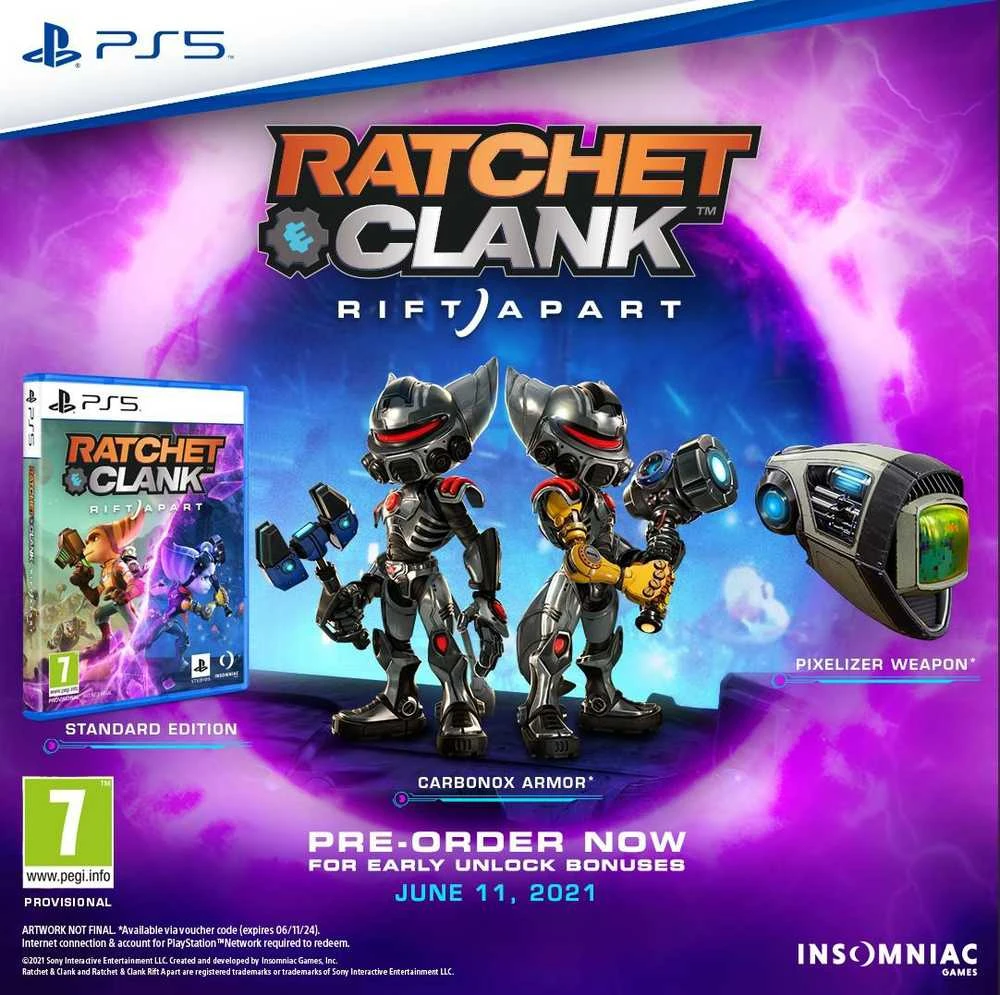 Sony „Insomniac Games Ratchet & Clank: Rift Apart“ PS5