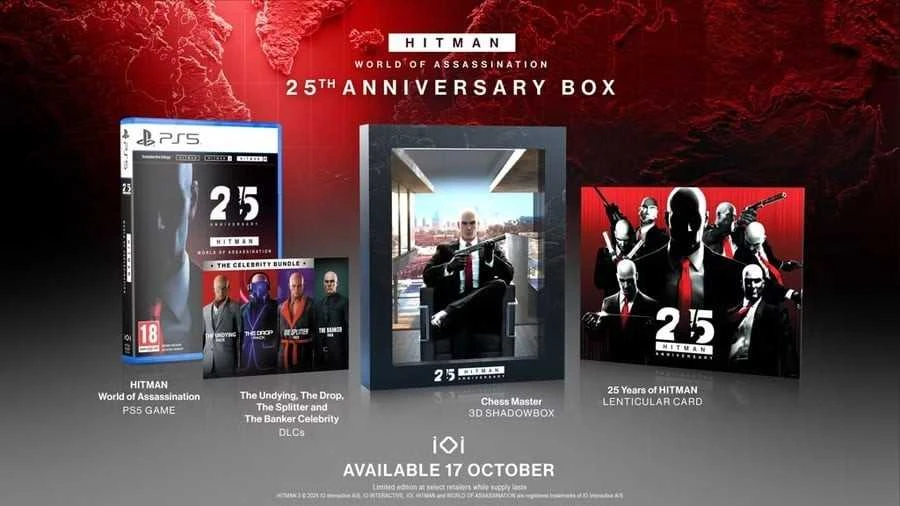 GAME „Io Interactive“ kaip „Hitman“: 25-mečio jubiliejaus leidimas PS5