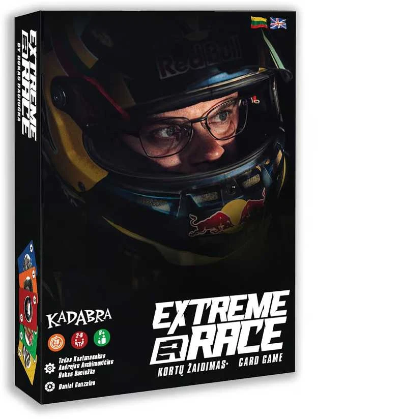 Kadabra Extreme Race kortų žaidimas