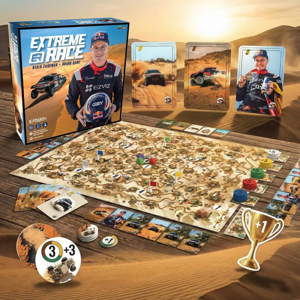 Kadabra Extreme Race stalo žaidimas