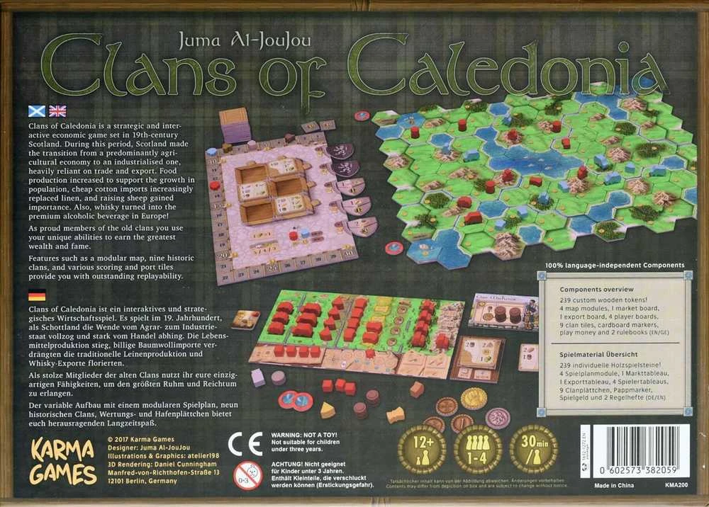 Karma Games Clans of Caledonia