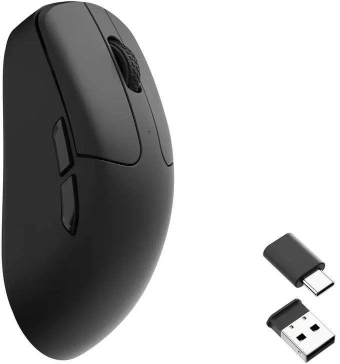 Keychron M2 juoda belaidė pelė | 30000 DPI | 8000 Hz
