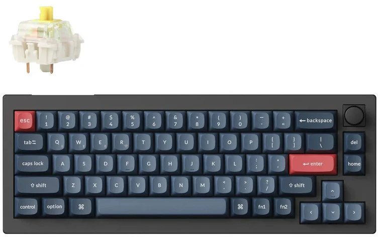 Keychron V2 Max 65% belaidė mechaninė klaviatūra (V2M-D4)
