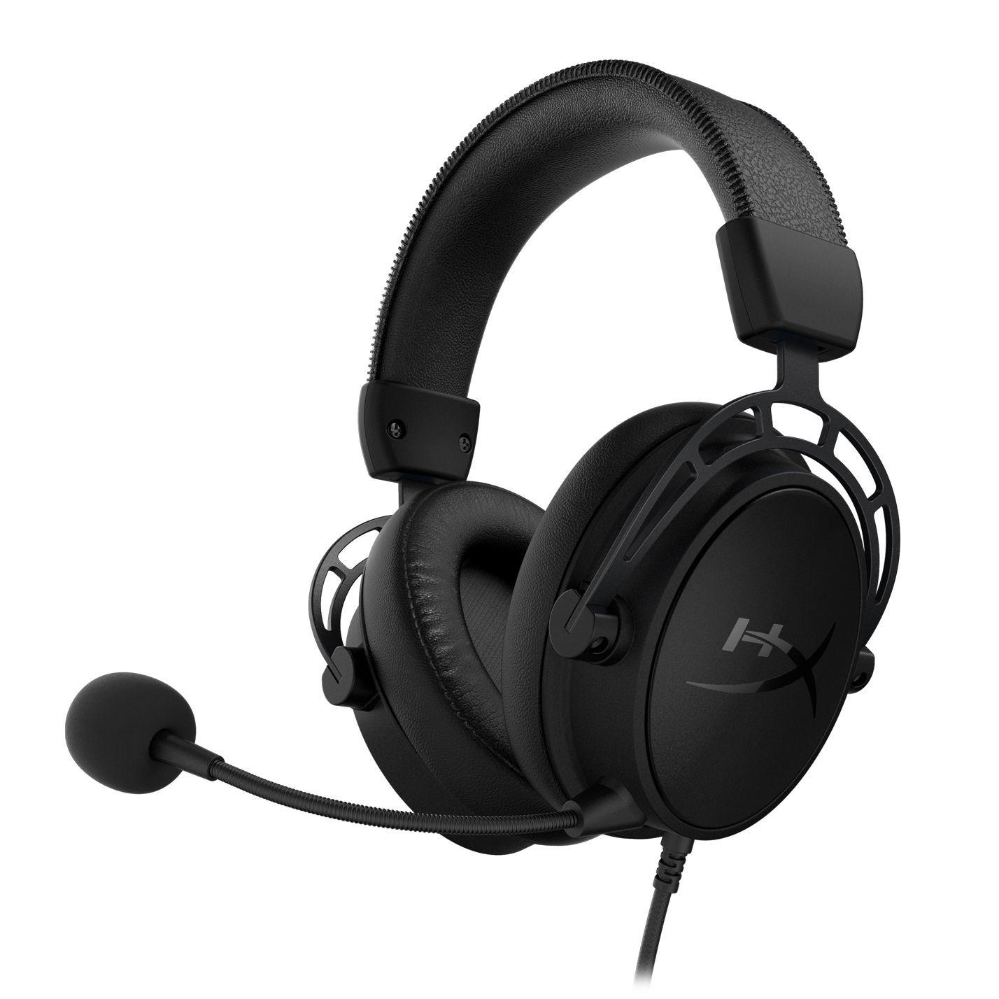 Žaidimų ausinės HyperX Cloud Alpha S (Blackout) | Varle.lt