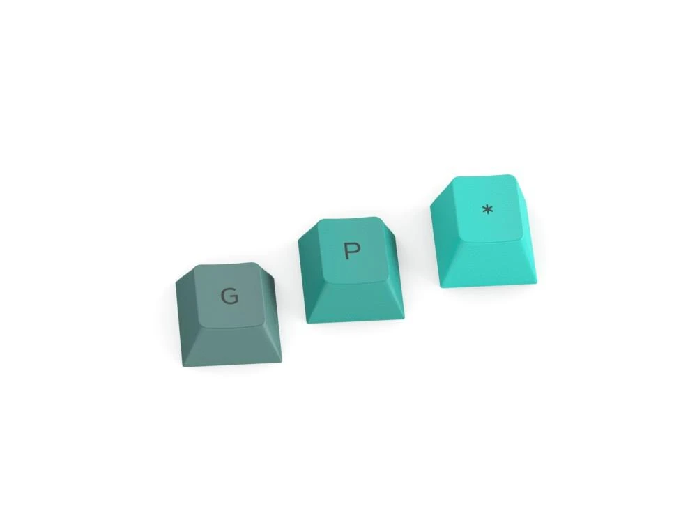 Klaviatūra Glorious PC Gaming Race GPBT Keycaps - Rain Forest, 114 vnt. ANSI