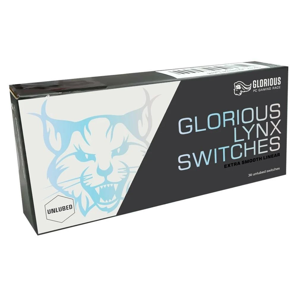 Glorious Lynx Mechanical Switches, Unlubed, 36vnt