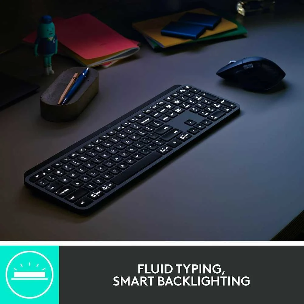 Klaviatūra Logitech MX Keys pelės ir klaviatūros rinkinys | GEN 2