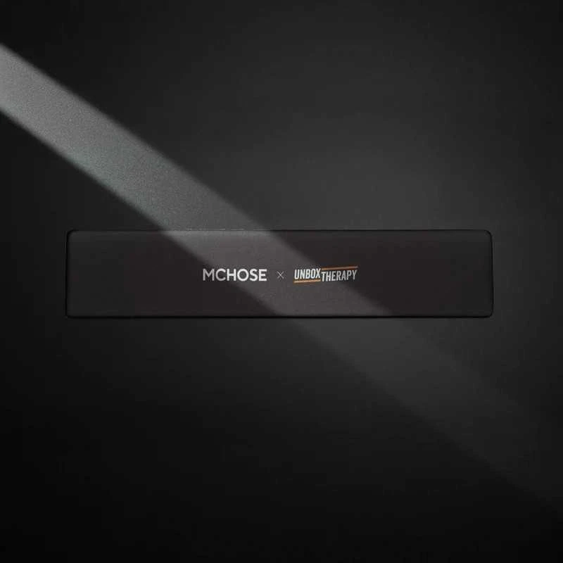 Klaviatūra MCHOSE x Unbox Therapy riešo atrama