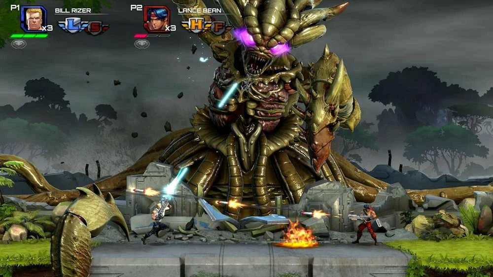 „Konami Contra: Operation Galuga“ (KODAS LANGELYJE)