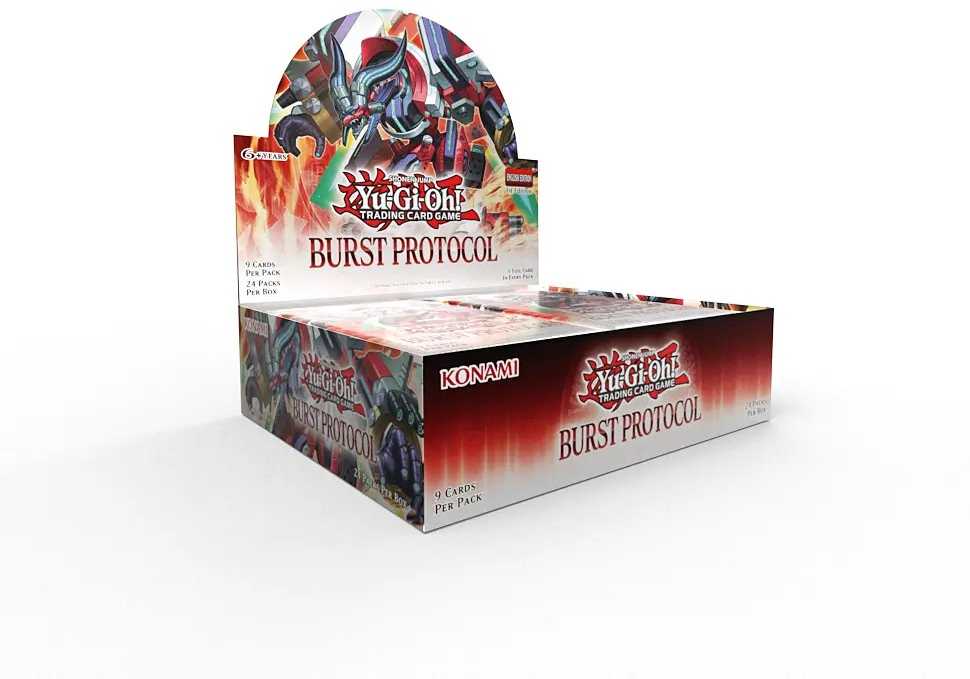Konami Tcg Yu-Gi-Oh! TCG - Burst Protocol Booster Ekranas (24 Packs)