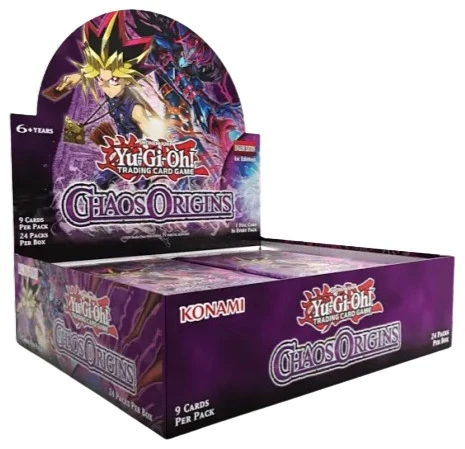 Konami Tcg Yu-Gi-Oh! TCG - Chaos Origin Booster Ekranas (24 Packs)
