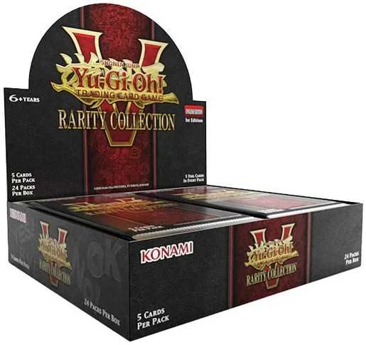 Konami Tcg Yu-Gi-Oh! TCG - Rarity Collection V Booster Ekranas (24 Packs)