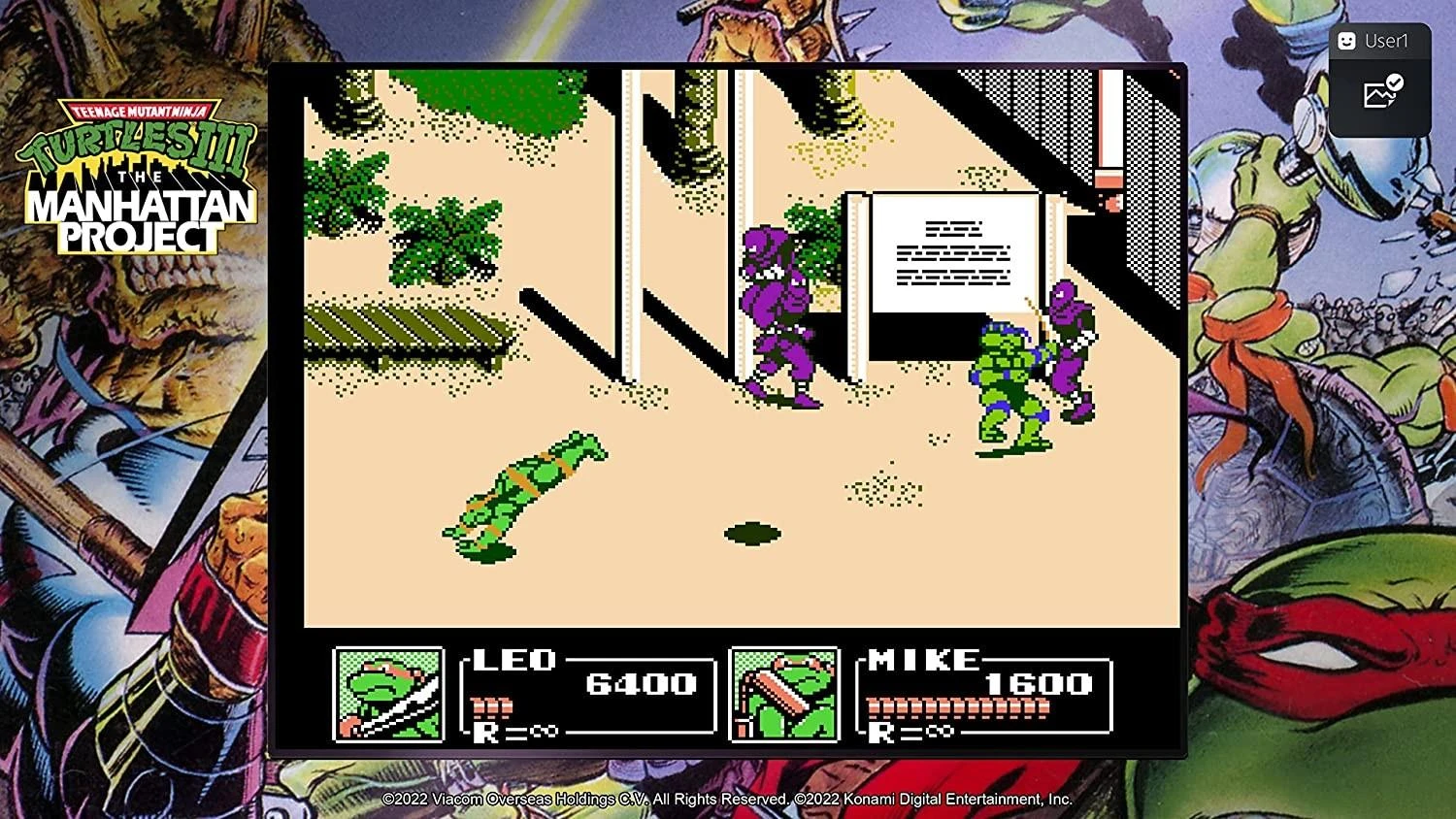 Konami Teenage Mutant Ninja Turtles: The Cowabunga Collection PS4