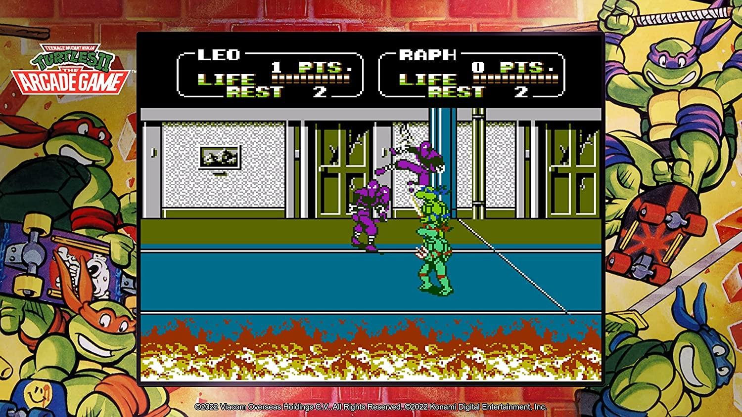 Teenage Konami paaugliai mutantai vėžliai nindziai: Cowabunga kolekcija