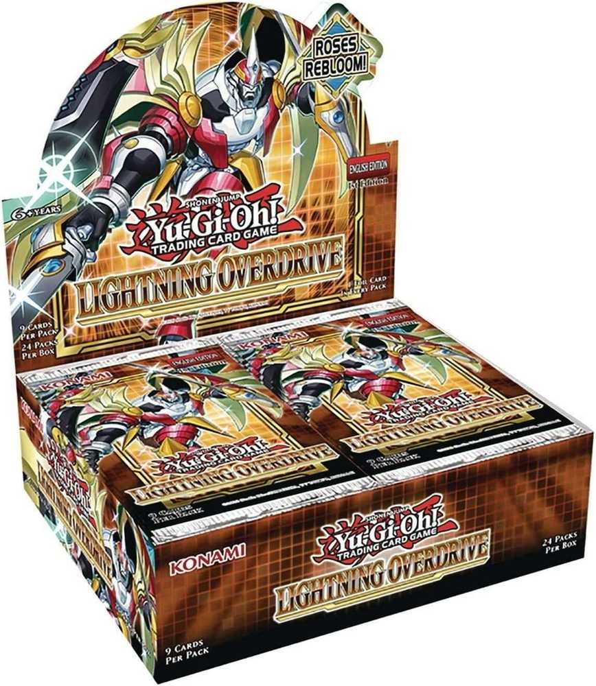 Konami Tcg Yu-Gi-Oh! TCG - Lightning Overdrive Booster Ekranas (24 Packs)