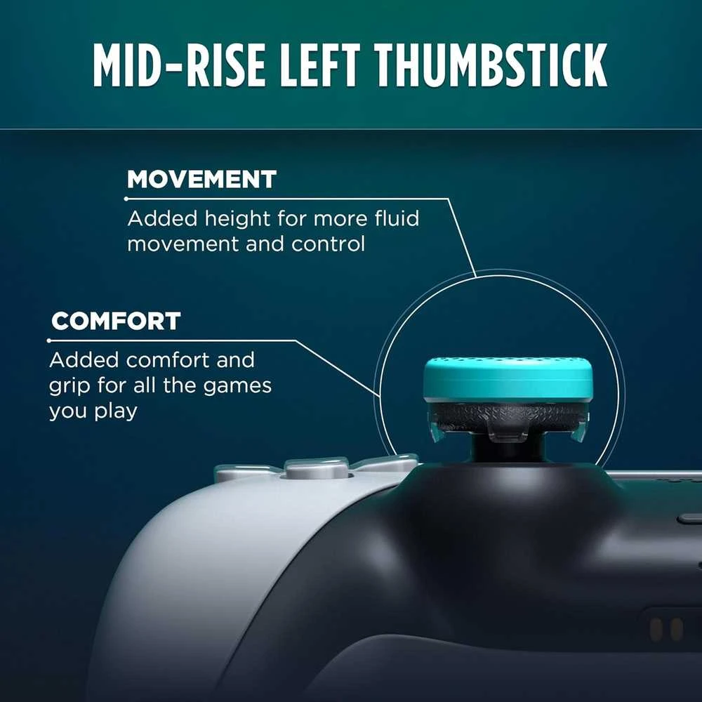 Kontrol Freek KontrolFreek Lotus Teal/Clear – PS5