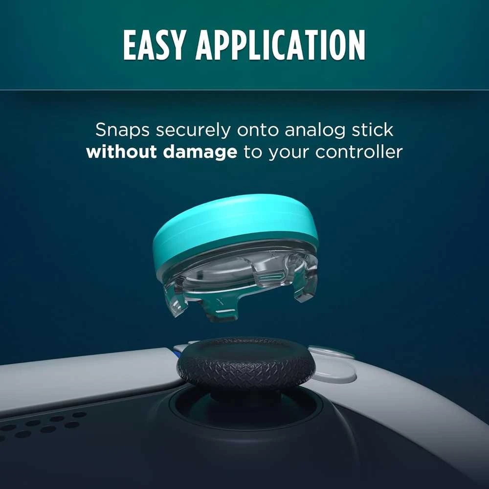 Kontrol Freek KontrolFreek Lotus Teal/Clear – PS5