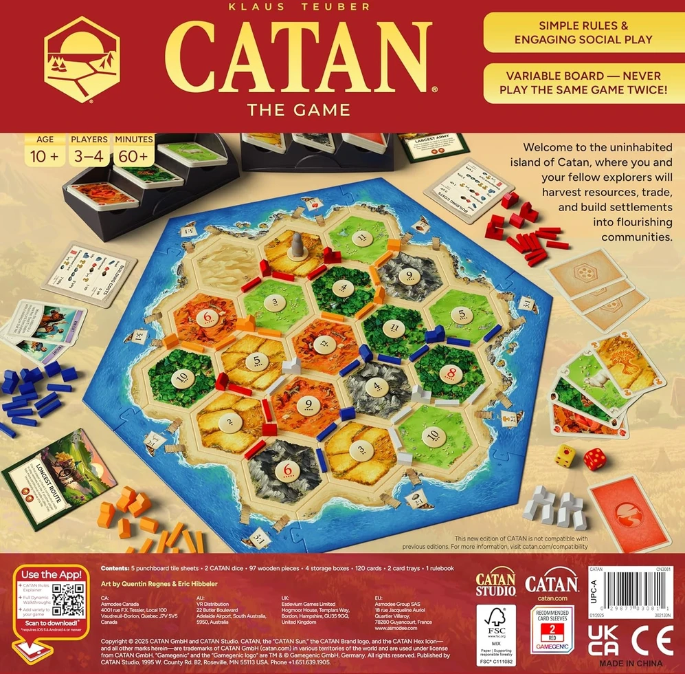 Kosmos Catan 6th Edition (2025)