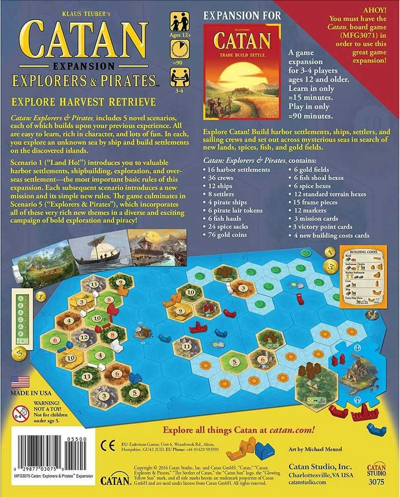 Catan Studio Catan: Explorers & Pirates