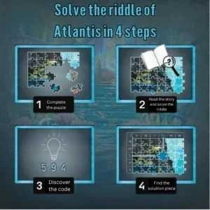 Bookshop Kosmos EXIT JIGSAW: The Key to Atlantis