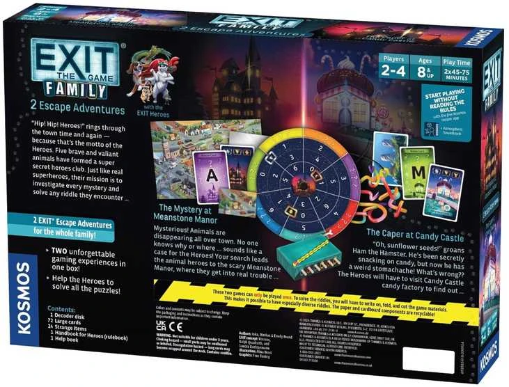 Exit Escape Room Kosmos EXIT: The Game – Family: 2 Escape Adventures