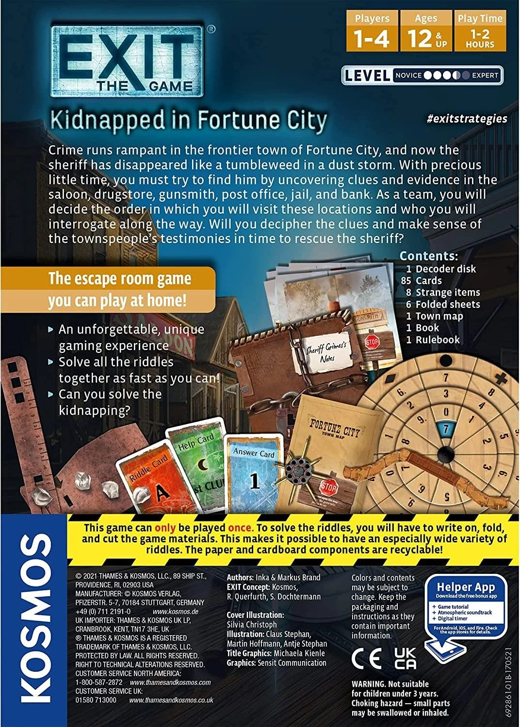 Kosmos Exit: The Game – Kidnapped in Fortune City