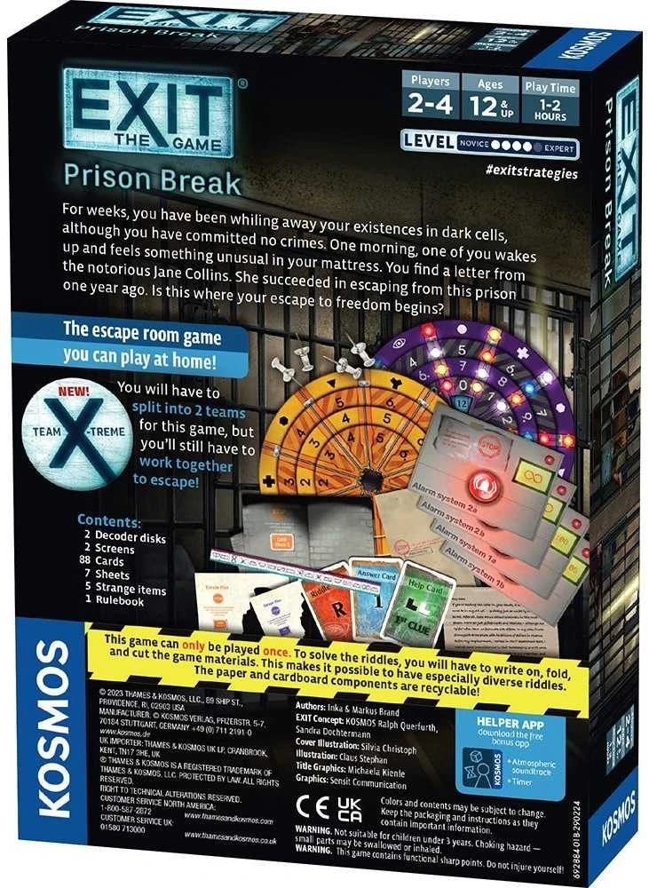 Exit Escape Room „Kosmos Exit: The Game“ – „Prison Break“