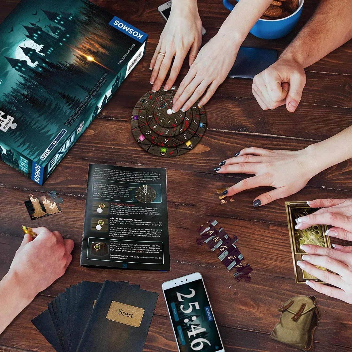 Kosmos Exit: The Game + Puzzle – Nightfall Manor