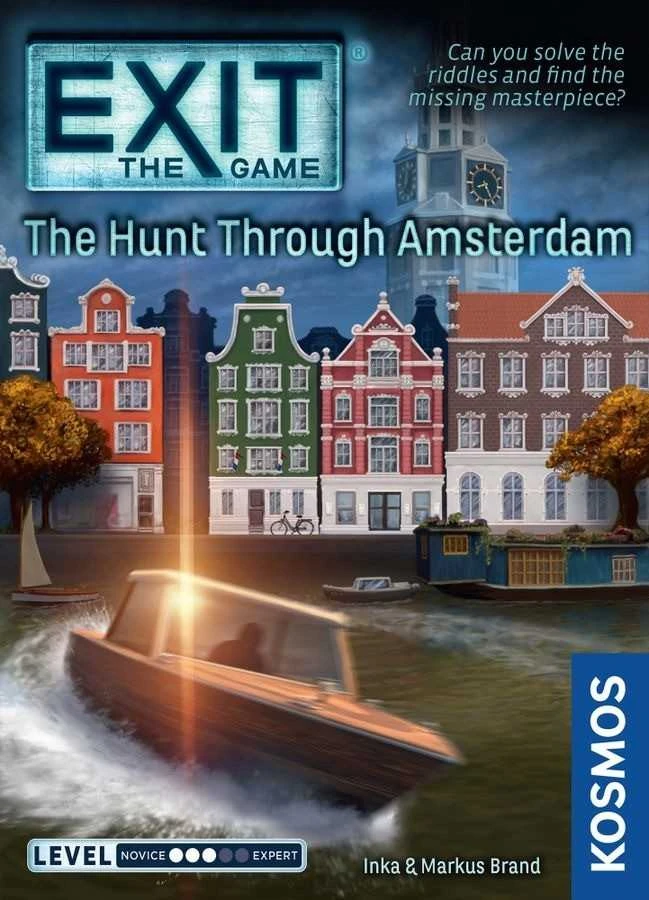 Exit Escape Roomkosmos Kosmoso išėjimas: žaidimas – medžioklė per Amsterdamą