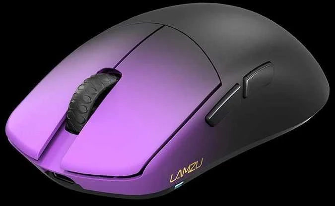 LAMZU MAYA Champion Edition belaidė optinė žaidimų pelė | 30000 DPI | 8K | Violetinė Shadow