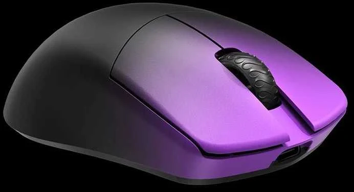 LAMZU MAYA Champion Edition belaidė optinė žaidimų pelė | 30000 DPI | 8K | Violetinė Shadow